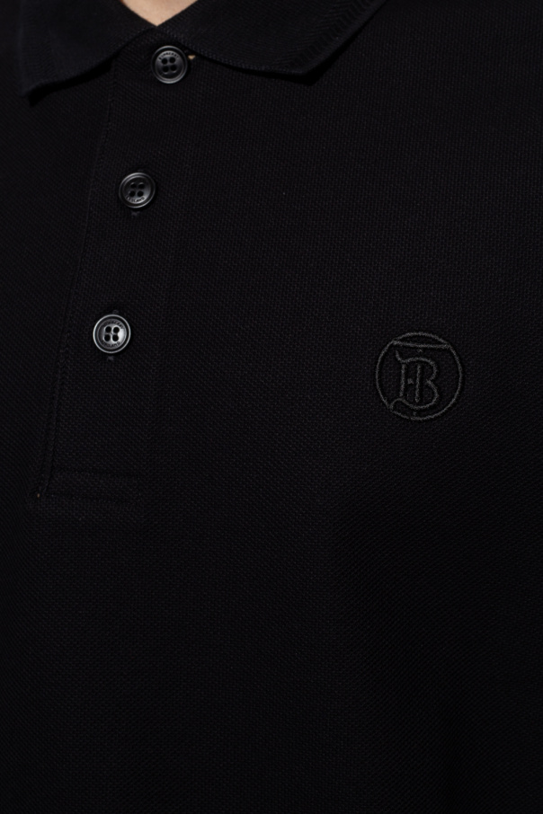 Polo Assn M skie na co dzie Black Eddie polo shirt with logo Burberry SchaferandweinerShops Tonga